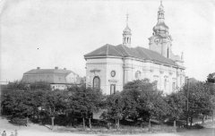 historické foto kostela