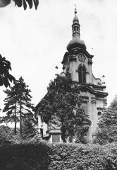 historické foto kostela