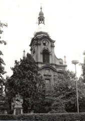 historické foto kostela