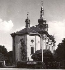 historické foto kostela