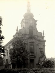 historické foto kostela