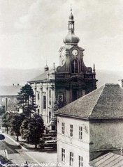 historické foto kostela