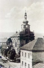 historické foto kostela