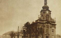 historické foto kostela