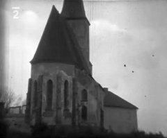 historické foto kostela