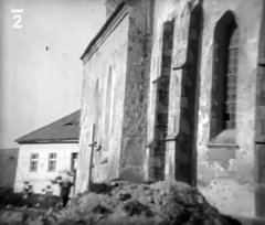 historické foto kostela