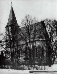 historické foto kostela