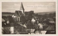 historické foto kostela