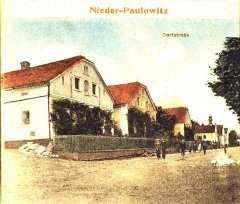 historické foto kaple (vpravo)