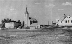 historické foto kostela