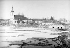 historické foto kostela