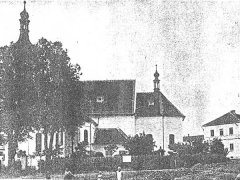 historické foto kostela