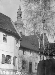věž městského kostela