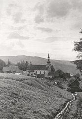historické foto kostela