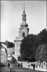 historické foto kostela