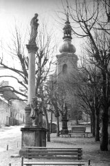 historické foto kostela