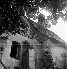 historické foto kostela