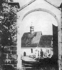 historické foto kostela