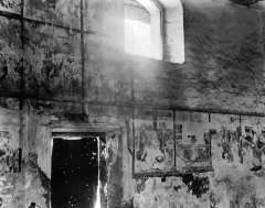 historické foto interiéru kostela