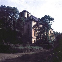 historické foto kostela