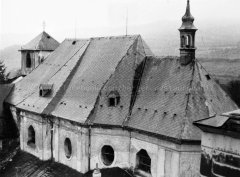 historické foto kostela