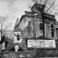 historické foto kostela