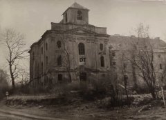 historické foto kostela