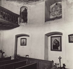 historické foto interiéru kaple