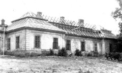 historické foto budov špitálu