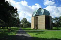 pavilon,kde je Reinerova freska vystavena