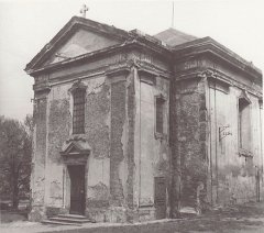 historické foto kostela