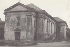 historické foto kostela