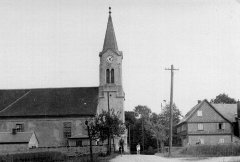 historické foto kostela