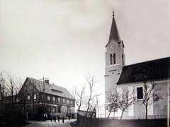 historické foto kostela