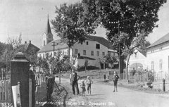 historické foto kostela