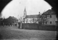 historické foto kostela