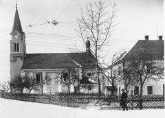 historické foto kostela