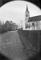 historické foto kostela