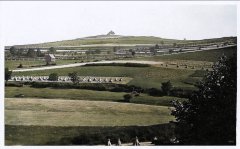 historické foto kaple (na horizontu)