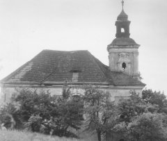 historické foto kostela