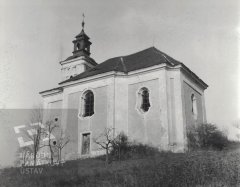 historické foto kostela