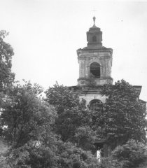 historické foto kostela