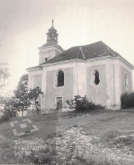 historické foto kostela