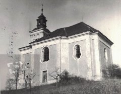 historické foto kostela