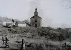 historické foto kostela