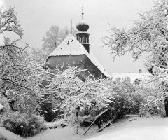 historické foto kostela