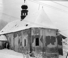 historické foto kostela