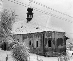 historické foto kostela