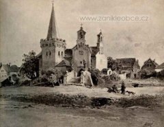 obraz kostela a kaple