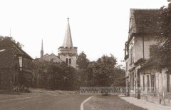 historické foto kostela